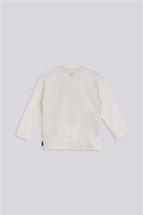 Nebbati Erkek Çocuk Ekru TshirtNebbati Erkek Çocuk Ekru Tshirt