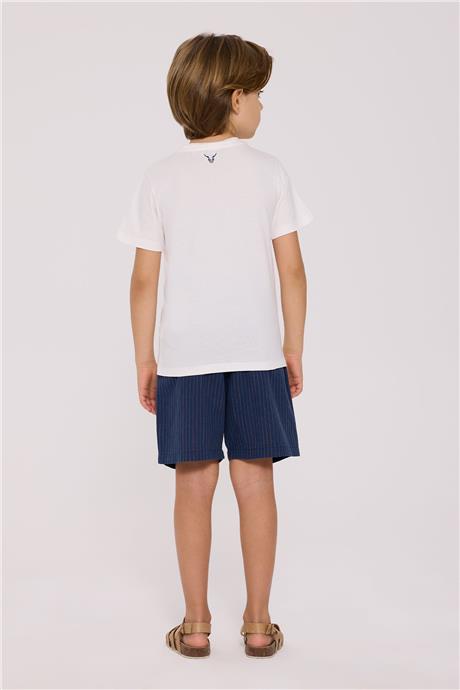 Nebbati Erkek Çocuk Ekru TshirtNebbati Erkek Çocuk Ekru Tshirt