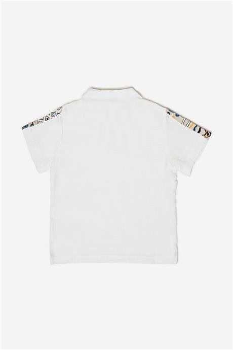 Nebbati Erkek Çocuk Gri T-Shirt