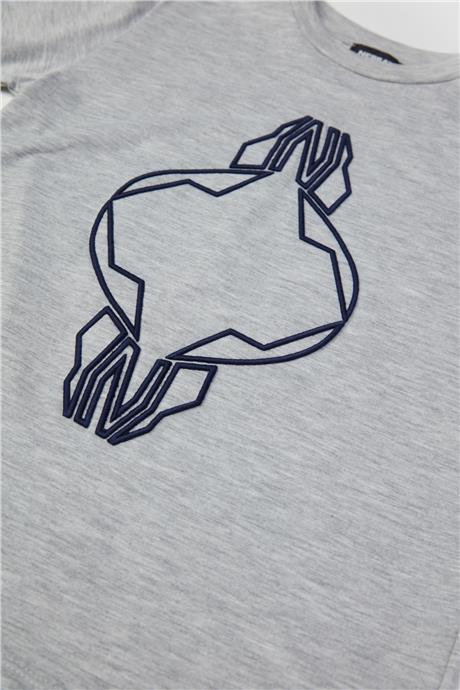 Nebbati Erkek Çocuk Gri T-Shirt