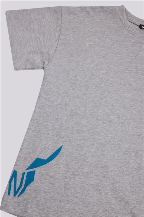 Nebbati Boy Grey T-ShirtNebbati Boy Grey T-Shirt