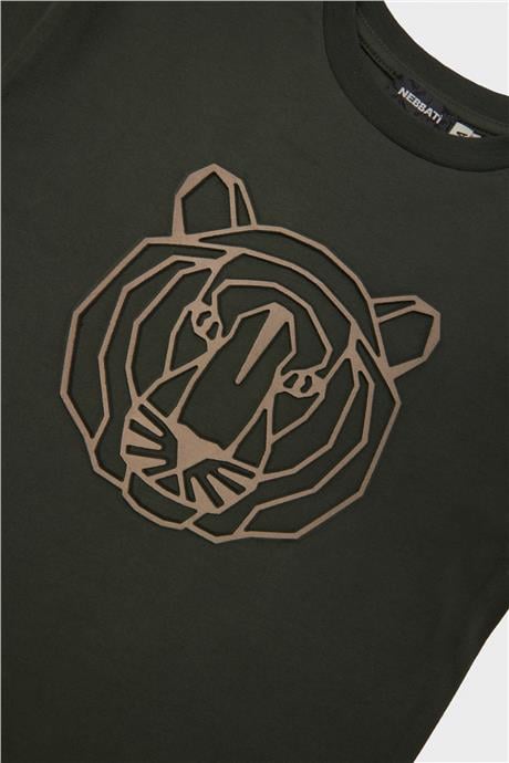 Nebbati Erkek Çocuk Haki T-Shirt