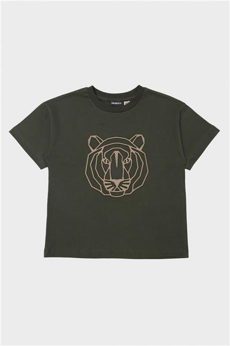 Nebbati Erkek Çocuk Haki T-Shirt