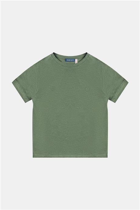Nebbati Erkek Çocuk Haki Tshirt