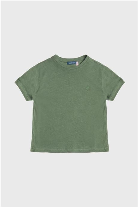 Nebbati Erkek Çocuk Haki Tshirt