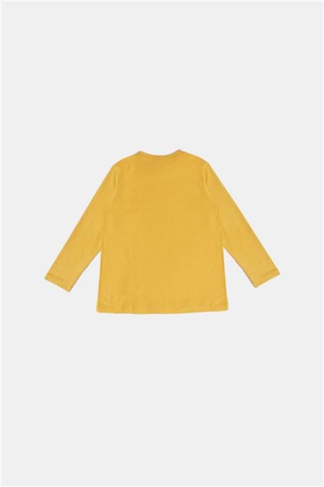 Nebbati Erkek Çocuk Hardal T-Shirt