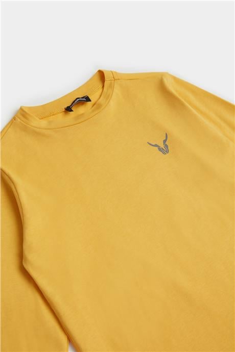 Nebbati Erkek Çocuk Hardal T-Shirt