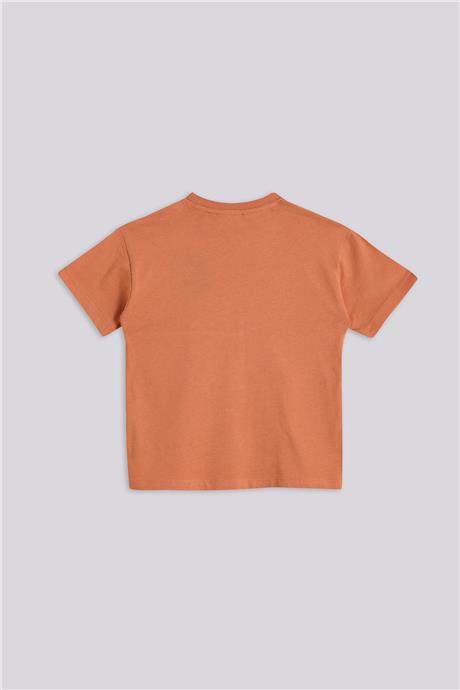 Nebbati Erkek Çocuk Kiremit TshirtNebbati Erkek Çocuk Kiremit Tshirt