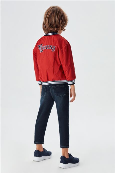 Nebbati Erkek Çocuk Kırmızı Mont