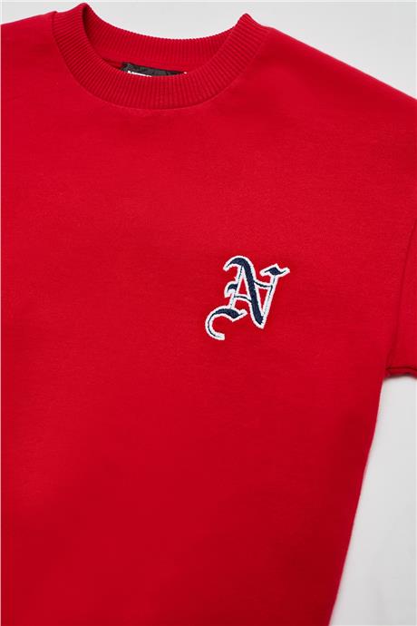 Nebbati Erkek Çocuk Kırmızı T-Shirt