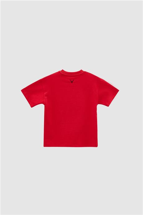 Nebbati Erkek Çocuk Kırmızı T-Shirt