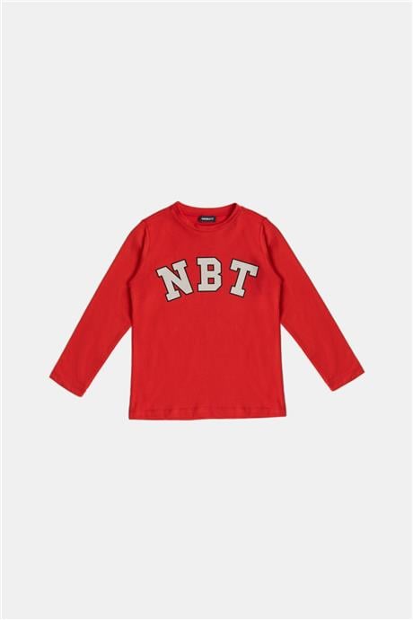 Nebbati Erkek Çocuk Kırmızı T-Shirt