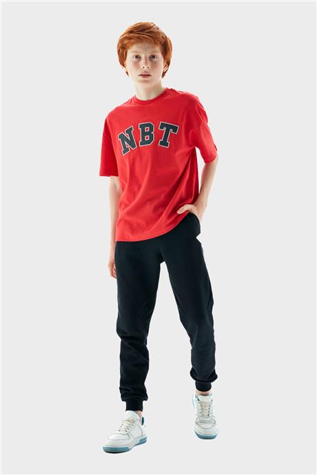 Nebbati Erkek Çocuk Kırmızı T-Shirt