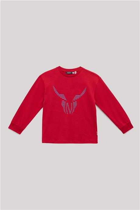 Nebbati Erkek Çocuk Kırmızı T-Shirt