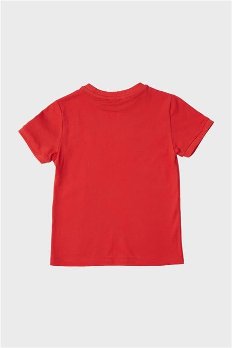 Nebbati Erkek Çocuk Kırmızı T-Shirt