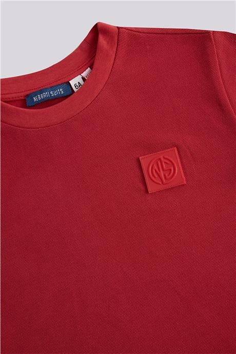 Nebbati Erkek Çocuk Kırmızı TshirtNebbati Erkek Çocuk Kırmızı Tshirt