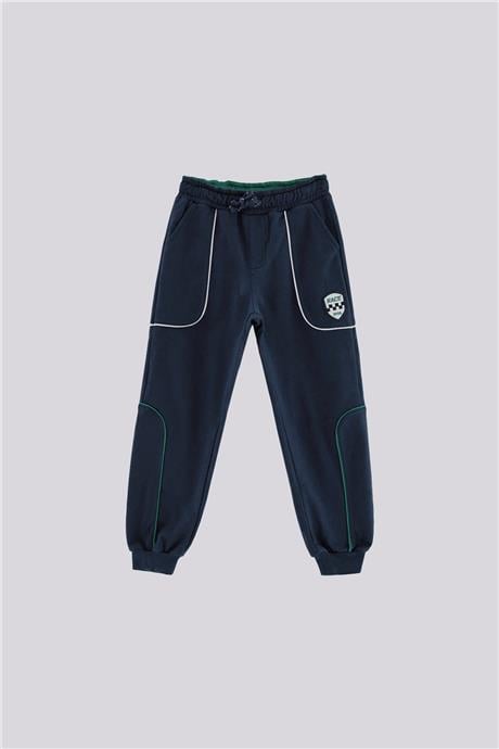 Nebbati Boy Navy Blue Tracksuit BottomNebbati Boy Navy Blue Tracksuit Bottom