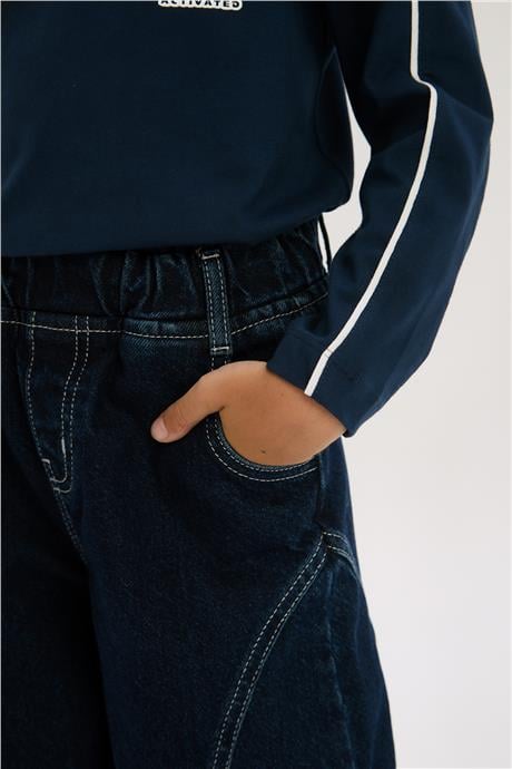 Nebbati Boy Navy Blue TrousersNebbati Boy Navy Blue Trousers