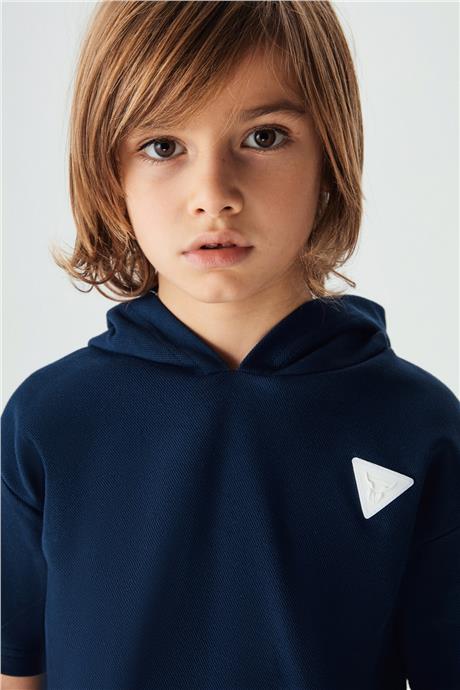 Nebbati Erkek Çocuk Lacivert Sweatshirt