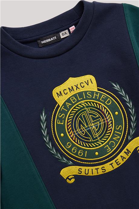 Nebbati Erkek Çocuk Lacivert Sweatshirt