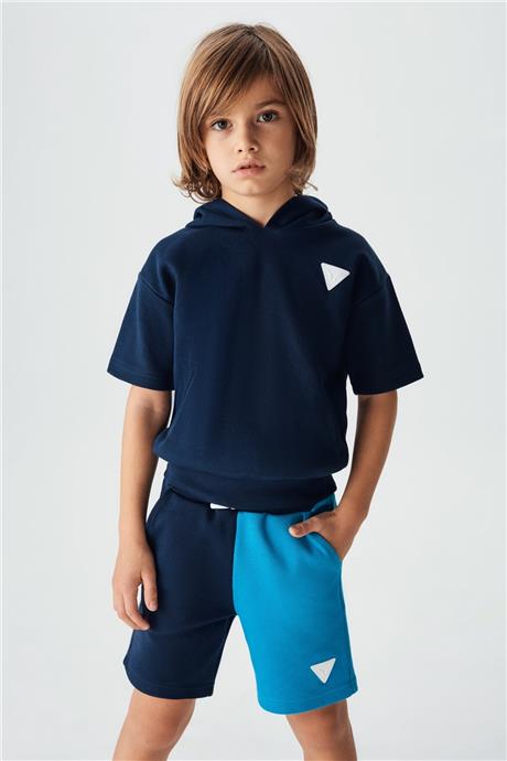 Nebbati Erkek Çocuk Lacivert Sweatshirt