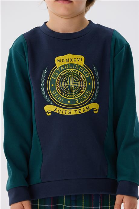 Nebbati Erkek Çocuk Lacivert Sweatshirt
