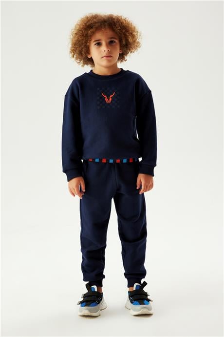 Nebbati Erkek Çocuk Lacivert Sweatshirt