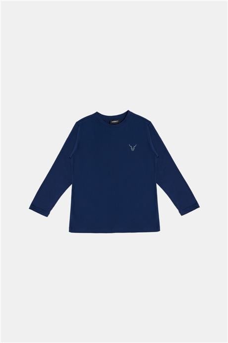 Nebbati Erkek Çocuk Lacivert T-Shirt