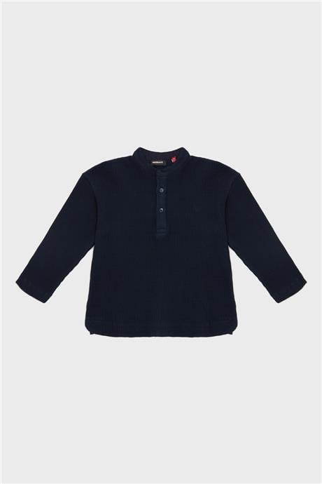 Nebbati Erkek Çocuk Lacivert T-Shirt