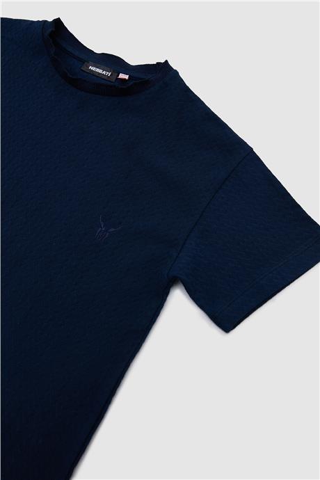 Nebbati Erkek Çocuk Lacivert T-Shirt