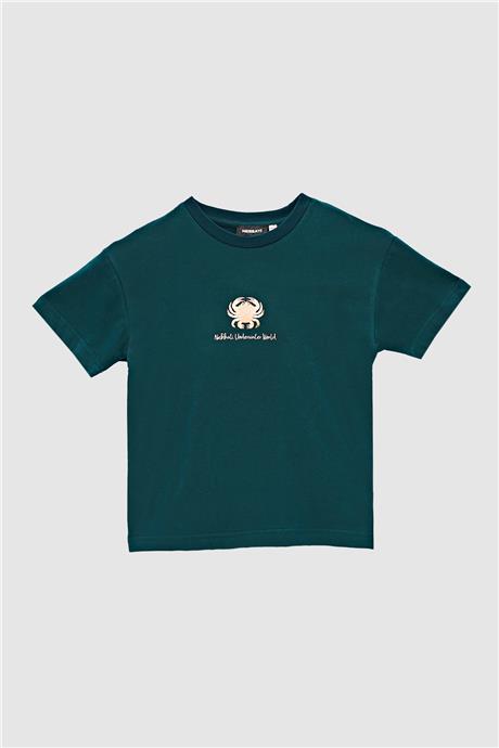 Nebbati Erkek Çocuk Lacivert T-Shirt
