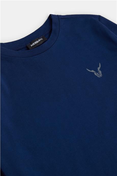 Nebbati Erkek Çocuk Lacivert T-Shirt