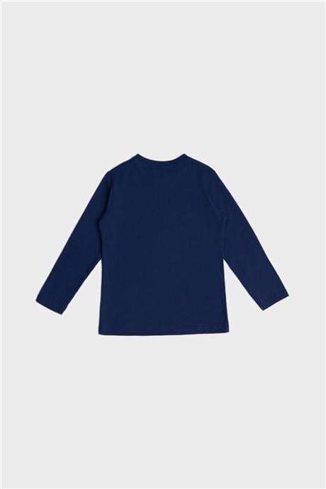 Nebbati Erkek Çocuk Lacivert T-Shirt