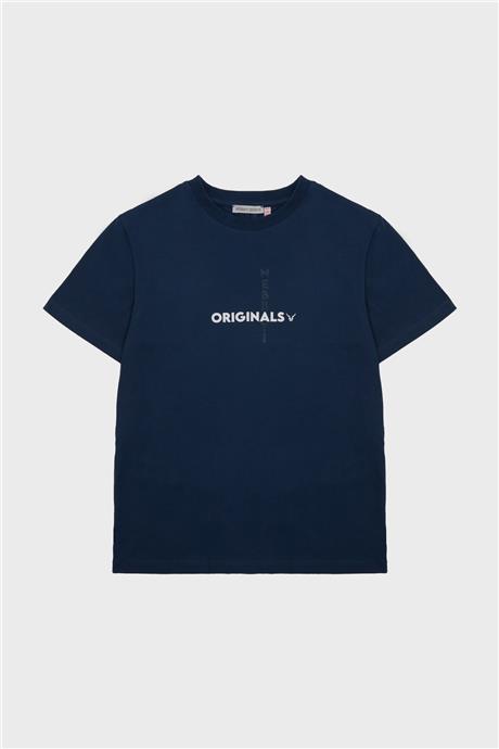 Nebbati Erkek Çocuk Lacivert T-Shirt