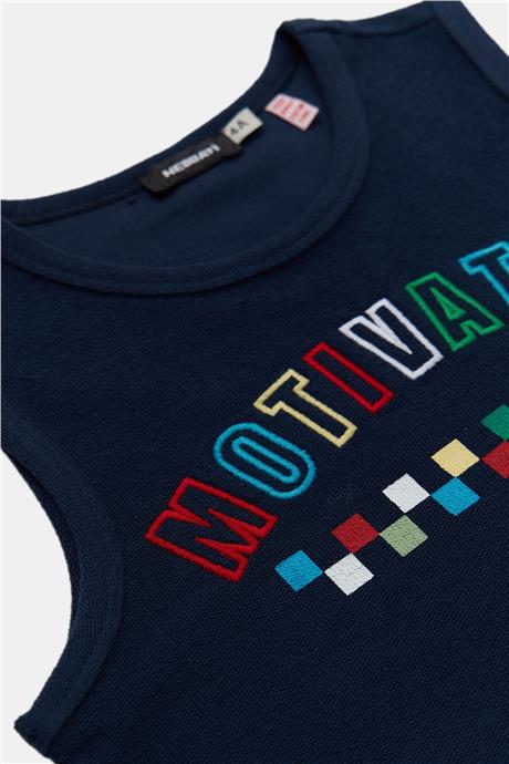 Nebbati Erkek Çocuk Lacivert Tshirt