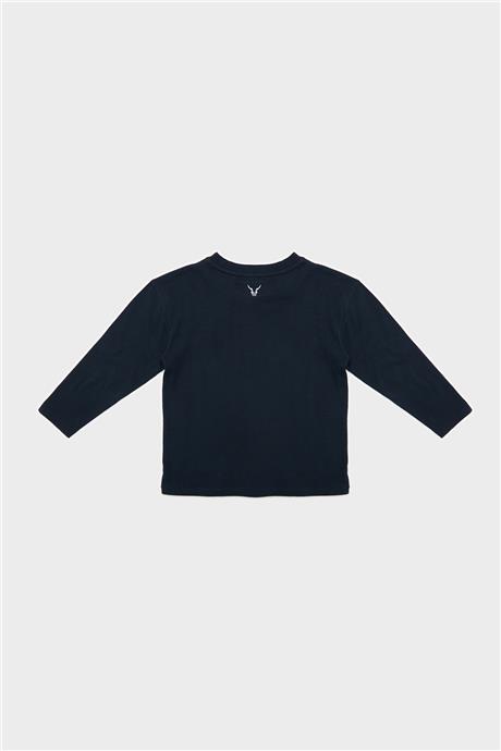 Nebbati Erkek Çocuk Lacivert Tshirt