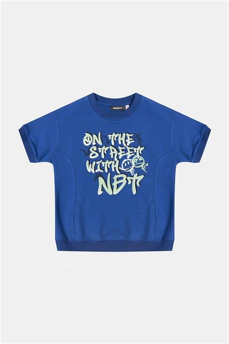 Nebbati Erkek Çocuk Lacivert Tshirt