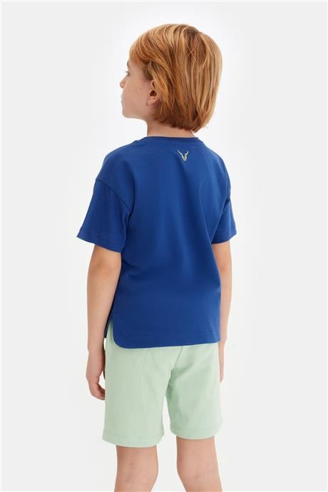 Nebbati Erkek Çocuk Lacivert Tshirt