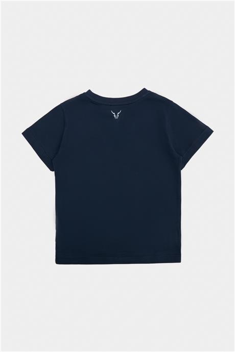 Nebbati Erkek Çocuk Lacivert Tshirt