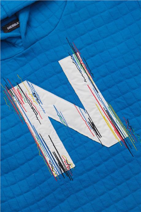 Nebbati Erkek Çocuk Mavi Sweatshirt