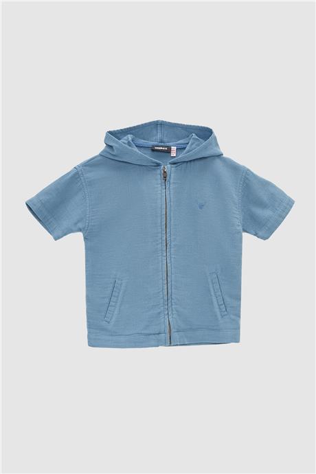 Nebbati Erkek Çocuk Mavi Sweatshirt