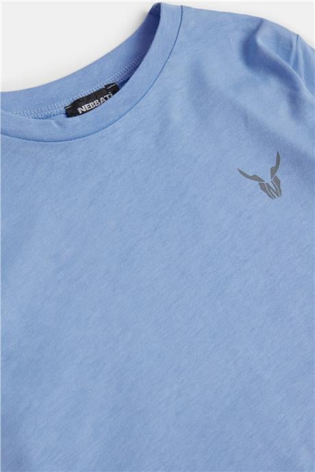Nebbati Erkek Çocuk Mavi T-Shirt