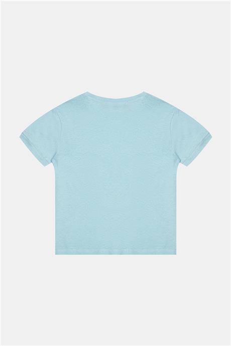 Nebbati Erkek Çocuk Mavi Tshirt