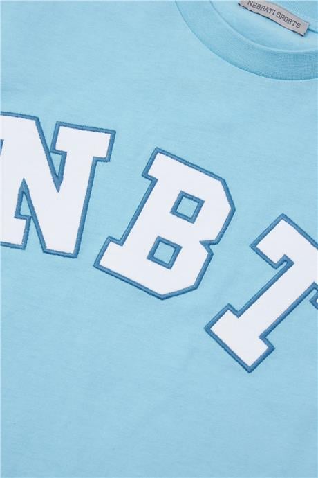 Nebbati Erkek Çocuk Mavi Tshirt