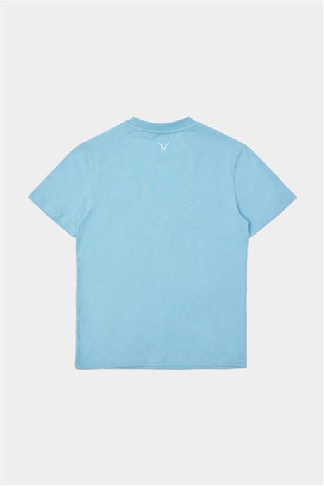 Nebbati Erkek Çocuk Mavi Tshirt