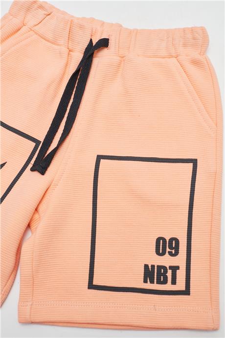 Nebbati Erkek Çocuk Oranj Şort