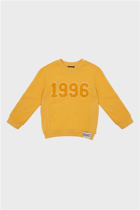 Nebbati Erkek Çocuk Oranj Sweatshirt