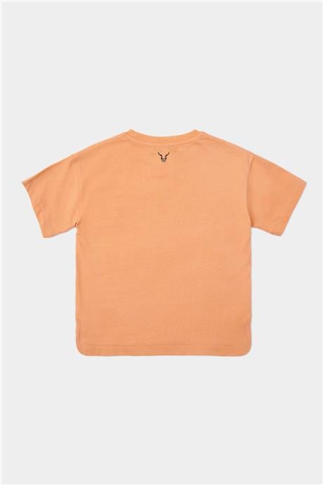 Nebbati Erkek Çocuk Oranj Tshirt
