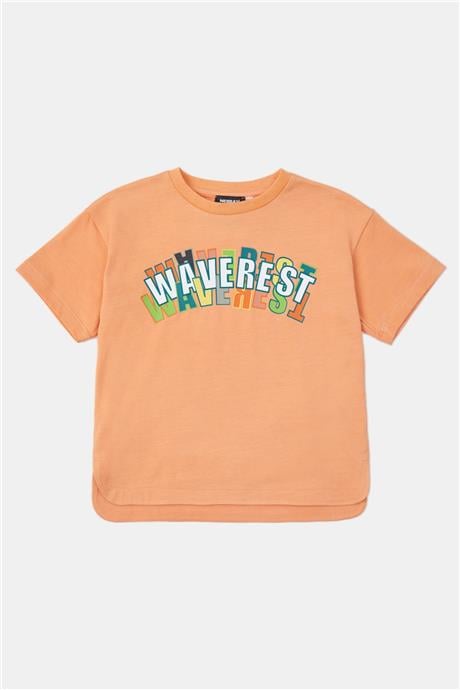 Nebbati Erkek Çocuk Oranj Tshirt