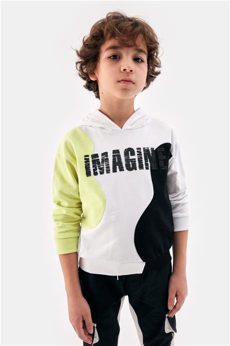 Nebbati Erkek Çocuk Renkli Sweatshirt